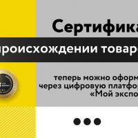 Предприниматели Красноярского края теперь могут оформить сертификаты о происхождении товаров через цифровую платформу «Мой экспорт»